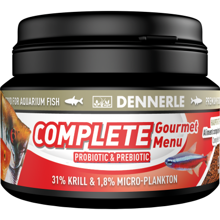 DENNERLE - Complete Groumet Menu - 100ml - Mangime granulare completo per pesci DENNERLE - Complete Groumet Menu - 100ml - Mangime granulare completo per pesci
