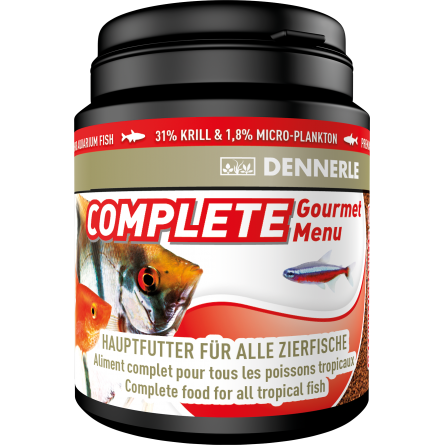DENNERLE - Complete Groumet Menu - 200ml - Complete granulated food for fish DENNERLE - Complete Groumet Menu - 200ml - Complete granulated food for fish