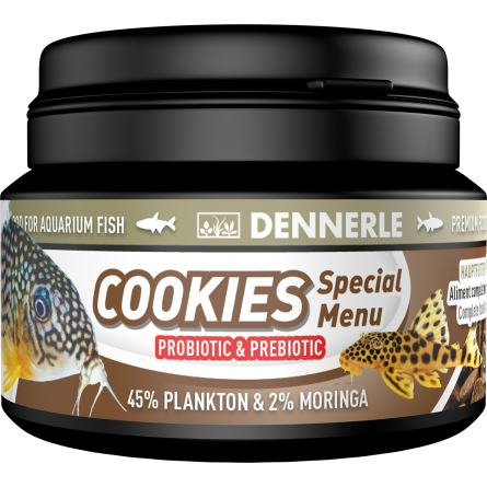 DENNERLE - Menu Speciale Coockies - 100ml - Mangime per pesce macinato DENNERLE - Menu Speciale Coockies - 100ml - Mangime per pesce macinato