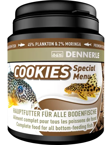 DENNERLE - Coockies Special Menu - 200ml - Aliment pour poissons de fond