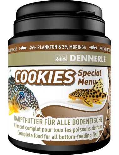 DENNERLE - Coockies Special Menu - 200ml - Aliment pour poissons de fond