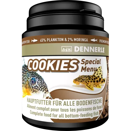 DENNERLE - Coockies Special Menu - 200ml - Aliment pour poissons de fond