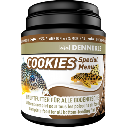 DENNERLE - Menú Especial Coockies - 200ml - Alimento para peces de fondo