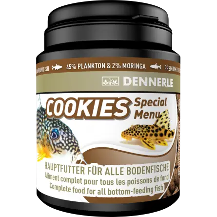 DENNERLE - Menù Speciale Coockies - 200ml - Mangime per pesce macinato DENNERLE - Menù Speciale Coockies - 200ml - Mangime per pesce macinato