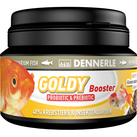 DENNERLE - Goldy Booster - 100ml - Aliment complet pour poissons rouges