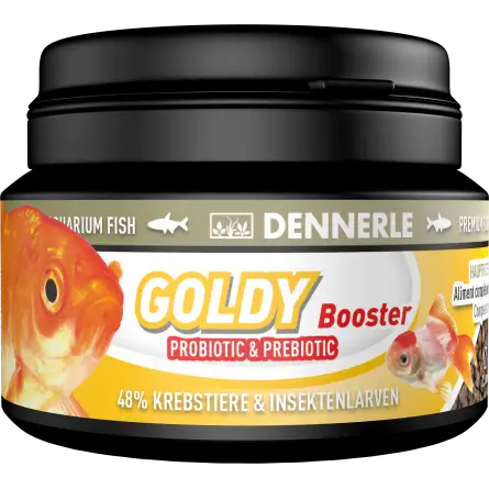 DENNERLE - Goldy Booster - 100ml - Aliment complet pour poissons rouges DENNERLE - Goldy Booster - 100ml - Aliment complet pour poissons rouges