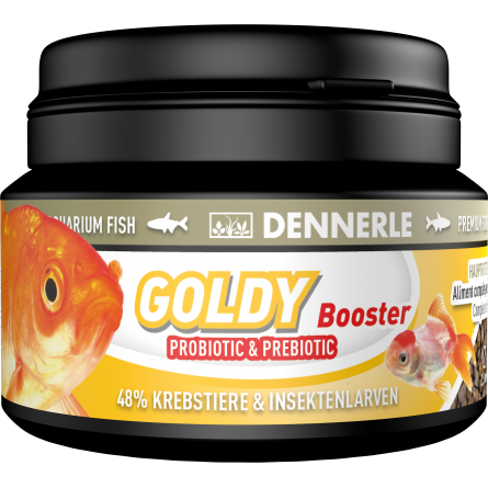DENNERLE - Goldy Booster - 100ml - Alimento completo para carpas doradas DENNERLE - Goldy Booster - 100ml - Alimento completo para carpas doradas
