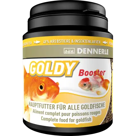 DENNERLE - Goldy Booster - 200ml - Aliment complet pour poissons rouges