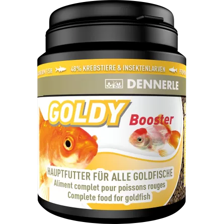 DENNERLE - Goldy Booster - 200ml - Alleinfutter für Goldfische