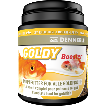 DENNERLE - Goldy Booster - 200ml - Aliment complet pour poissons rouges DENNERLE - Goldy Booster - 200ml - Aliment complet pour poissons rouges