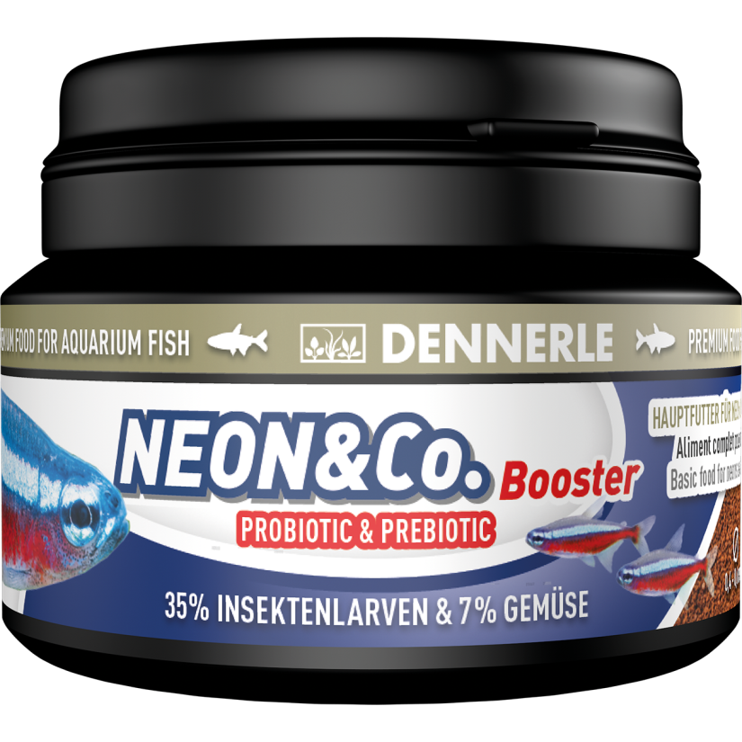 DENNERLE - Neon & CO. Booster - 100 ml - Popolna hrana za neone in majhne ribe