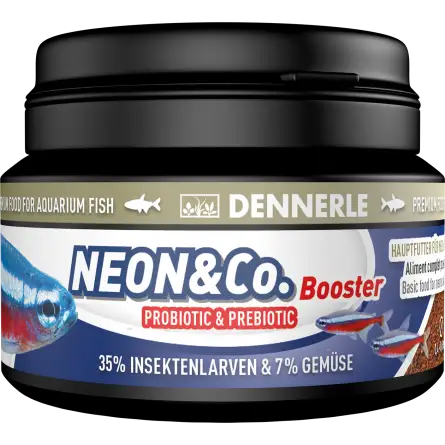 DENNERLE - Neon & CO. Booster - 100ml - Complete food for neons and small fish DENNERLE - Neon & CO. Booster - 100ml - Complete food for neons and small fish