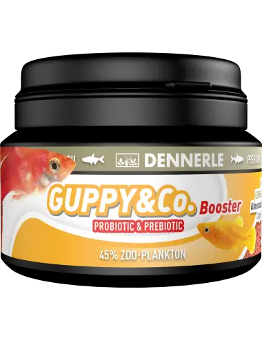 DENNERLE - Booster Guppy & CO. - 100 ml - Popolna hrana za gupije