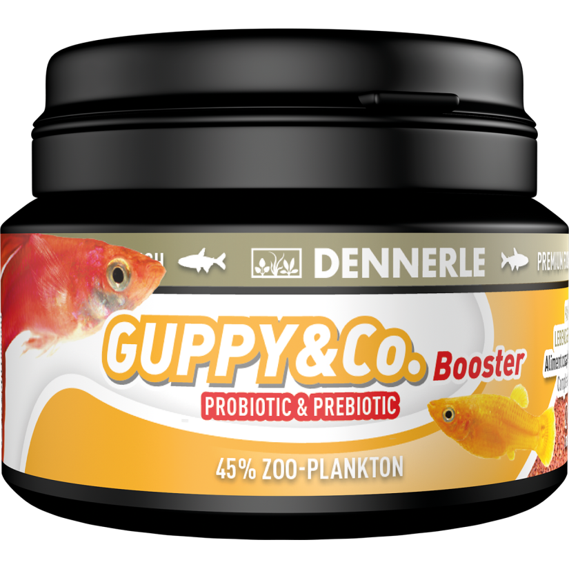 DENNERLE - Booster Guppy & CO. - 100ml - Complete food for guppies