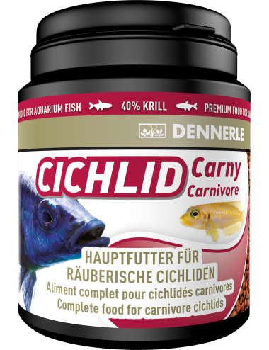 DENNERLE - Cichlid Carny - 200ml - Popolna hrana za mesojede ciklide
