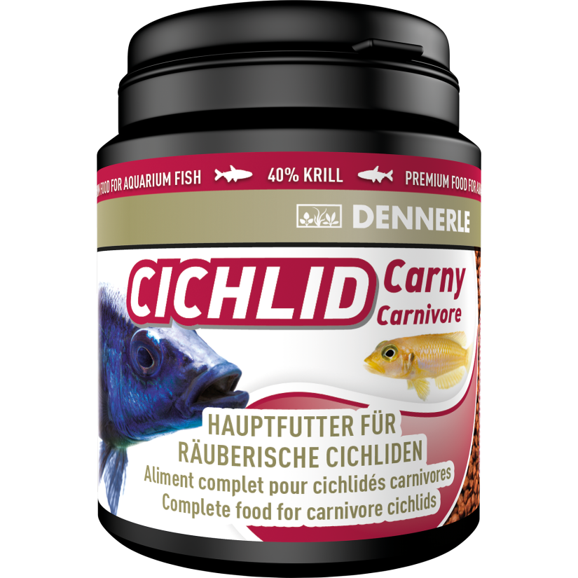 DENNERLE - Cichlid Carny - 200ml - Aliment complet pour cichlidés carnivores