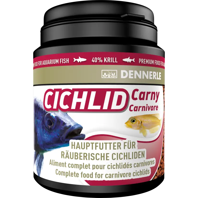 DENNERLE - Cichlid Carny - 200ml - Aliment complet pour cichlidés carnivores