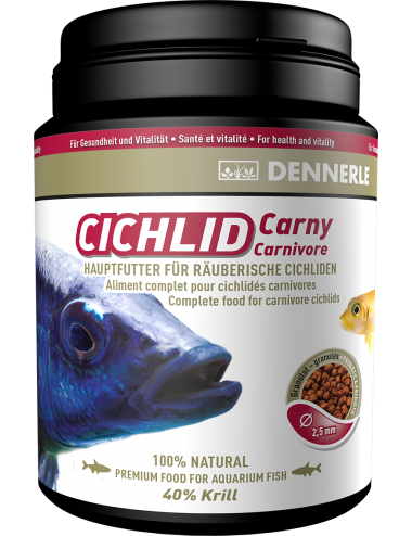 DENNERLE - Cichlid Carny - 1000ml - Aliment complet pour cichlidés carnivores