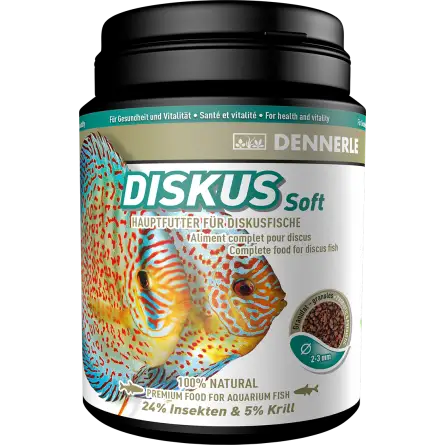 DENNERLE - Diskus Soft - 1000ml - Aliment complet pour Discus