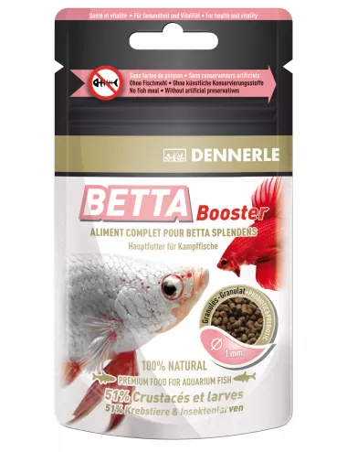 DENNERLE - Betta Booster - 30ml - Alimento completo per Betta