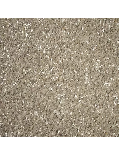DENNERLE - Crytal Quartz - 5kg - Gravier quartz blanc naturel (1 à 2 mm)