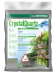 DENNERLE - Crytal Quartz - 10kg - Cascalho de quartzo cinza ardósia (1 a 2 mm)