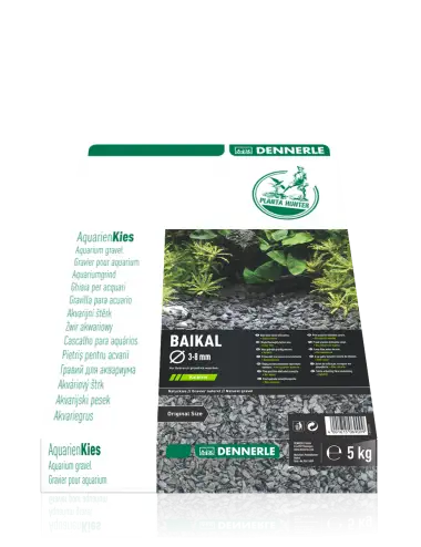 DENNERLE - Plantahunter Baikal - 5kg (10-30 mm) - Flat gravel black