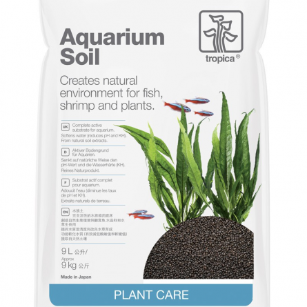 TROPICA - Aquarium Soil - 9l - Nutrient substrate for aquarium
