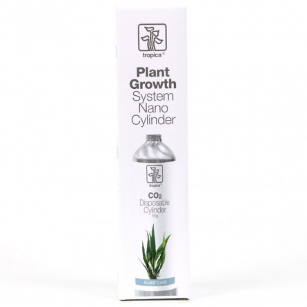 TROPICA - Plant Growth System Nano Refill - 95gr - Botella de recarga de CO2 TROPICA - Plant Growth System Nano Refill - 95gr - Botella de recarga de CO2
