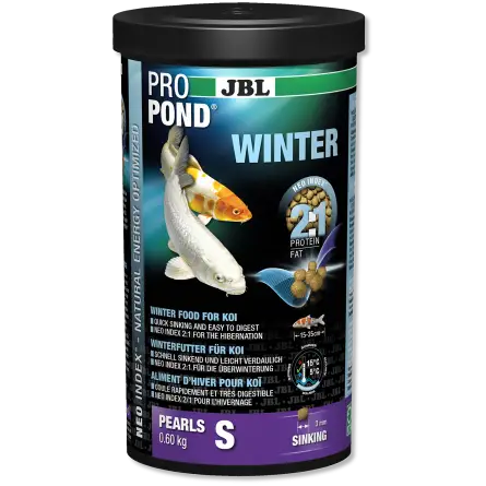 JBL - ProPond Winter S - 1l - Nourriture d'hiver pour koïs de petite taille