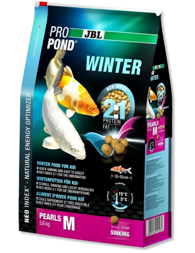 JBL - ProPond Winter M - 6l - Alimento de invierno para kois medianos