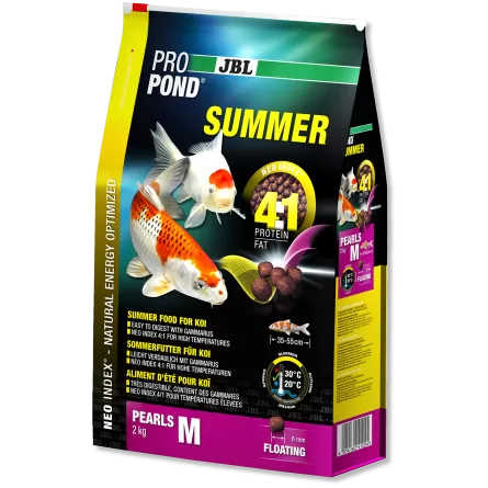 JBL -ProPond Summer M - 6l - Alimento de verão para koi pequeno e médio