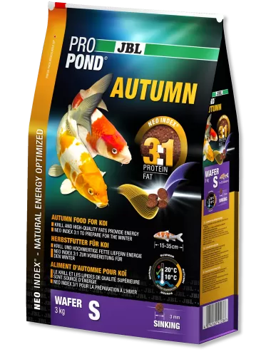 JBL - ProPond Autumn S - 6l - Aliment d'automne pour koïs de petite taille