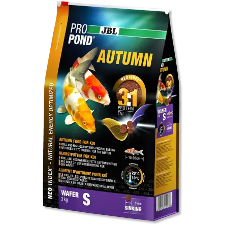 JBL - ProPond Autumn S - 6l - Herfstvoer voor kleine koi JBL - ProPond Autumn S - 6l - Herfstvoer voor kleine koi