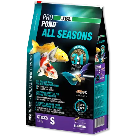 JBL - ProPond All Seasons S - 6l - All season food for small koi