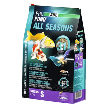 JBL - ProPond All Seasons S - 12l - Cjelogodišnja hrana za male koi JBL - ProPond All Seasons S - 12l - Cjelogodišnja hrana za male koi