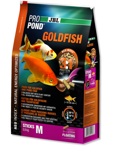 JBL - ProPond Goldfish M - 6l - Hrana za srednje ali velike zlate ribice