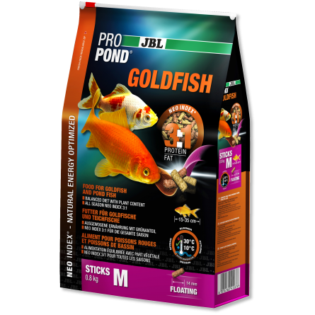 JBL - ProPond Goldfish M - 6l - Voer voor middelgrote of grote goudvissen JBL - ProPond Goldfish M - 6l - Voer voor middelgrote of grote goudvissen