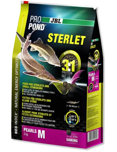 JBL - ProPond Sterlet M - 6l - Alleinfuttermittel für kleine Störe