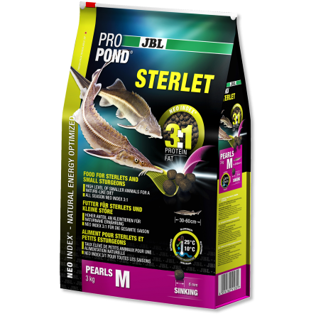 JBL - ProPond Sterlet M - 6l - Popolna hrana za male jesetra