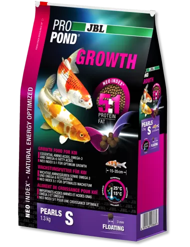 JBL - ProPond Growth S - 3l - Aliment spécial croissance pour koïs de petite taille