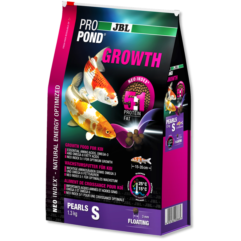 JBL - ProPond Growth S - 3l - Speciaal groeivoer voor kleine koi