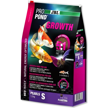 JBL - ProPond Growth S - 3l - Aliment spécial croissance pour koïs de petite taille