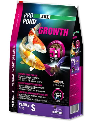 JBL - ProPond Growth S - 6l - Alimento de crecimiento para kois pequeños