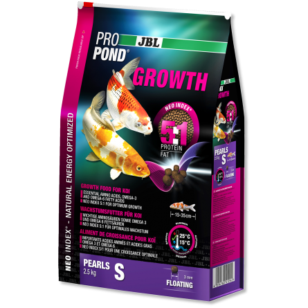 JBL - ProPond Growth S - 6l - Alimento de crecimiento para kois pequeños JBL - ProPond Growth S - 6l - Alimento de crecimiento para kois pequeños