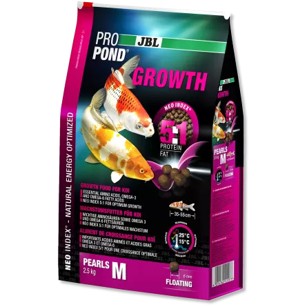 JBL - ProPond Growth M - 6l - Aliment spécial croissance pour koïs de taille moyenne