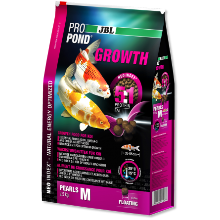 JBL - ProPond Growth M - 6l - Spezielles Wachstumsfutter für mittelgroße Koi JBL - ProPond Growth M - 6l - Spezielles Wachstumsfutter für mittelgroße Koi