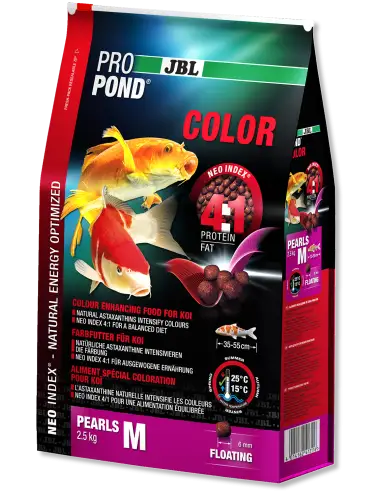 JBL - ProPond Color M - 6l - Alimento colorante especial para kois pequeños