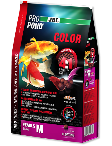 JBL - ProPond Color M - 6l - Alimento de cor especial para pequenas koi