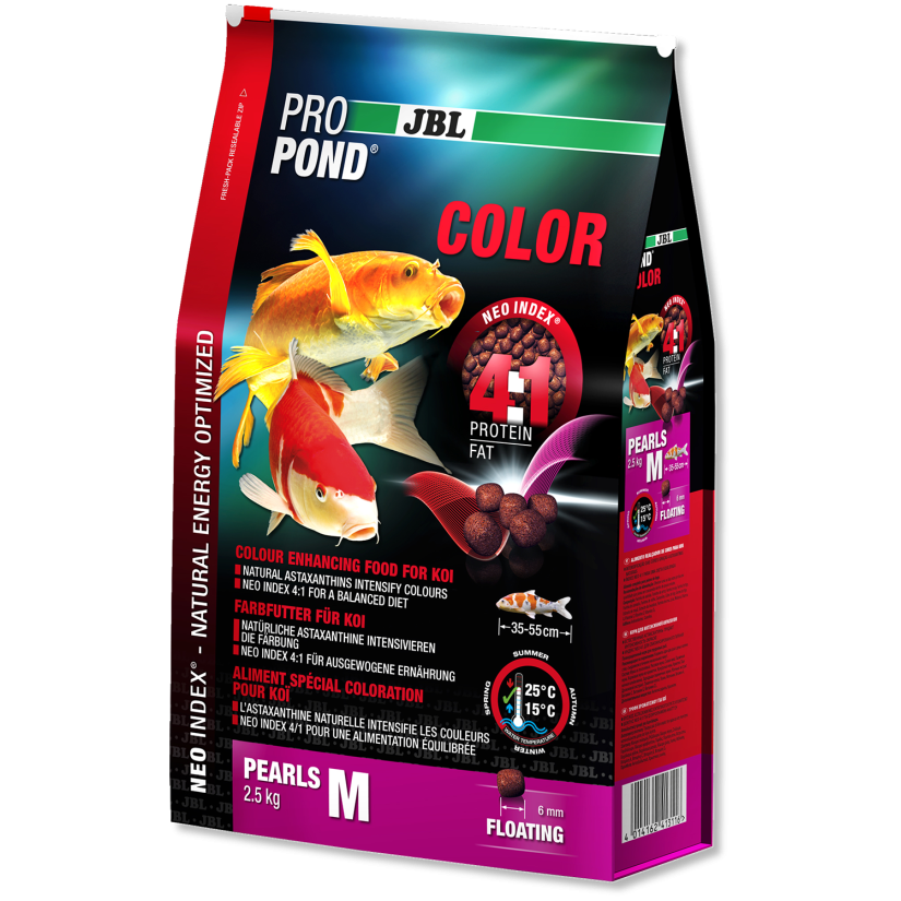 JBL - ProPond Color M - 6l - Alimento colorante especial para kois pequeños